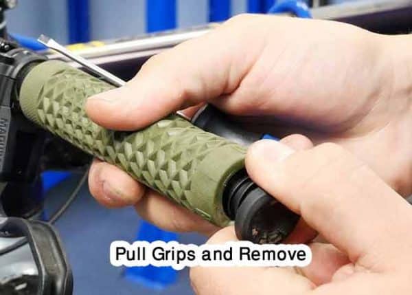 Pull Grips and Remove